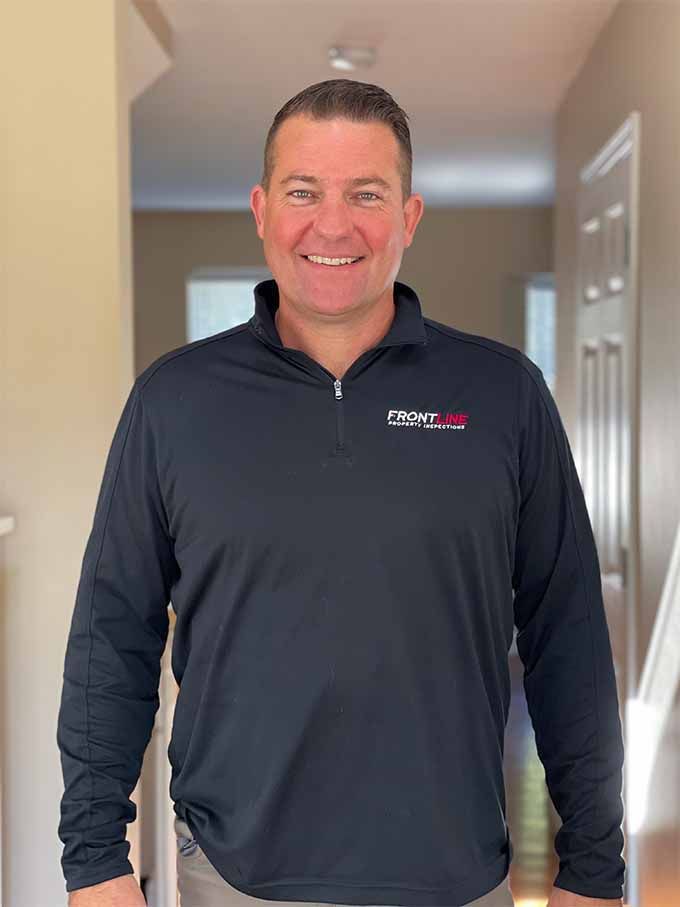 Todd Mayer, owner of Frontline Property Inspections