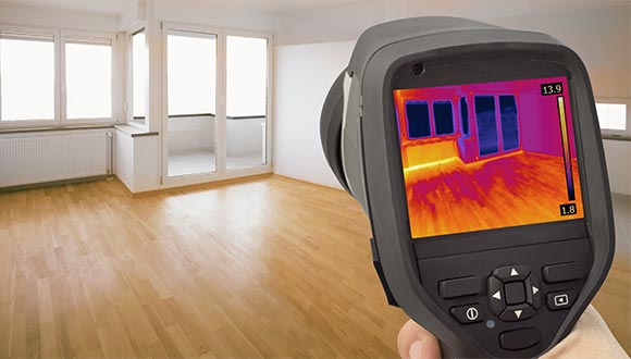 Thermal imaging home inspection services from Frontline Property Inspections